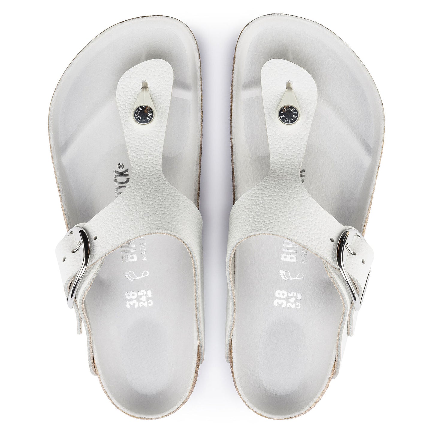 Gizeh Big Buckle : White