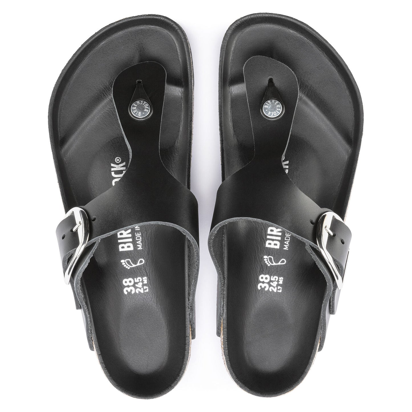 Gizeh Big Buckle : Black Oiled