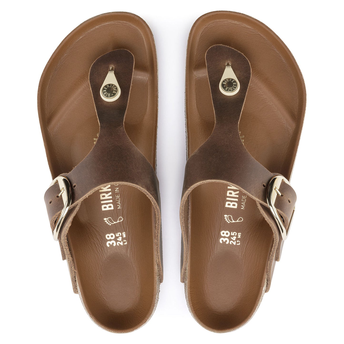 Gizeh Big Buckle : Cognac