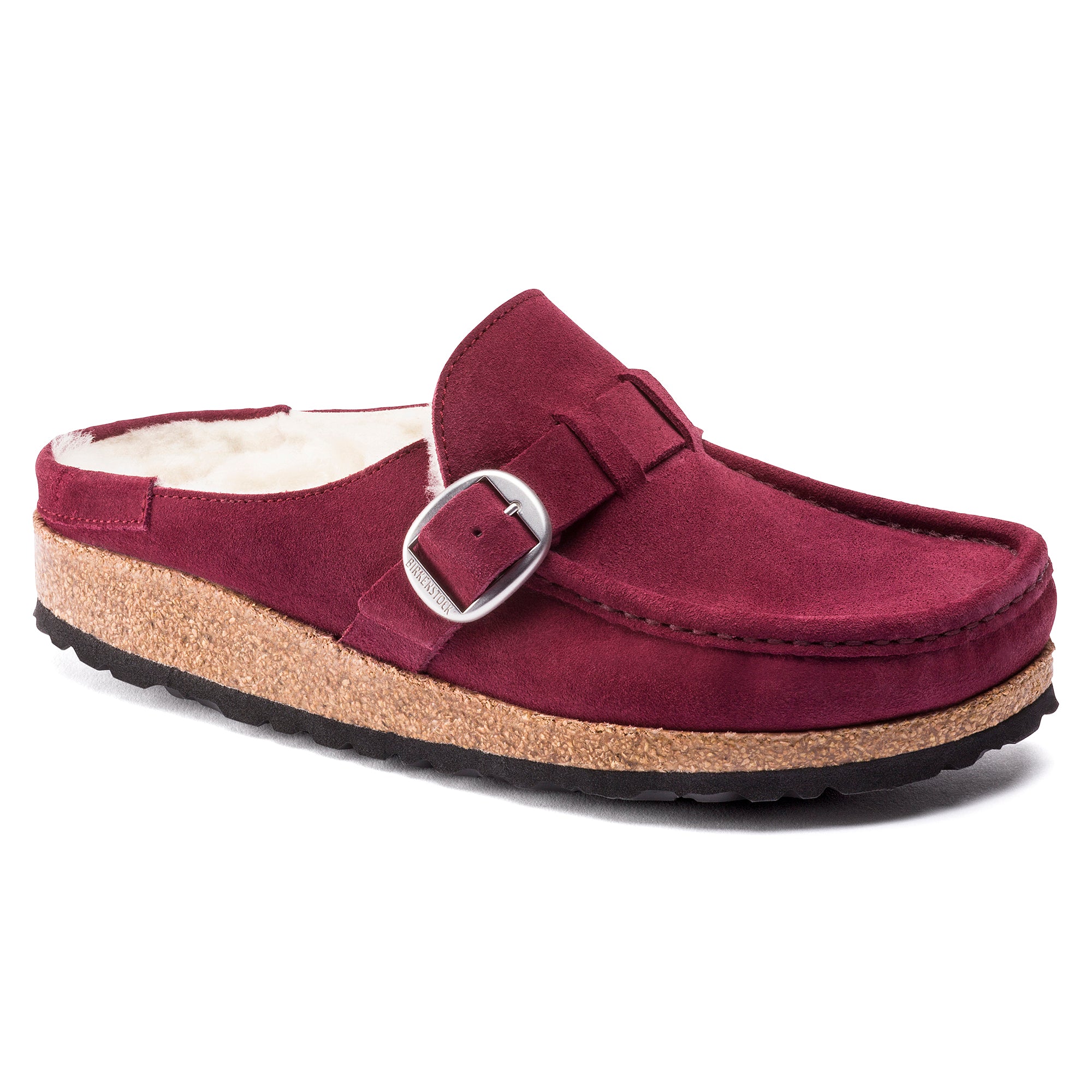 Buckley Shearling : Maroon