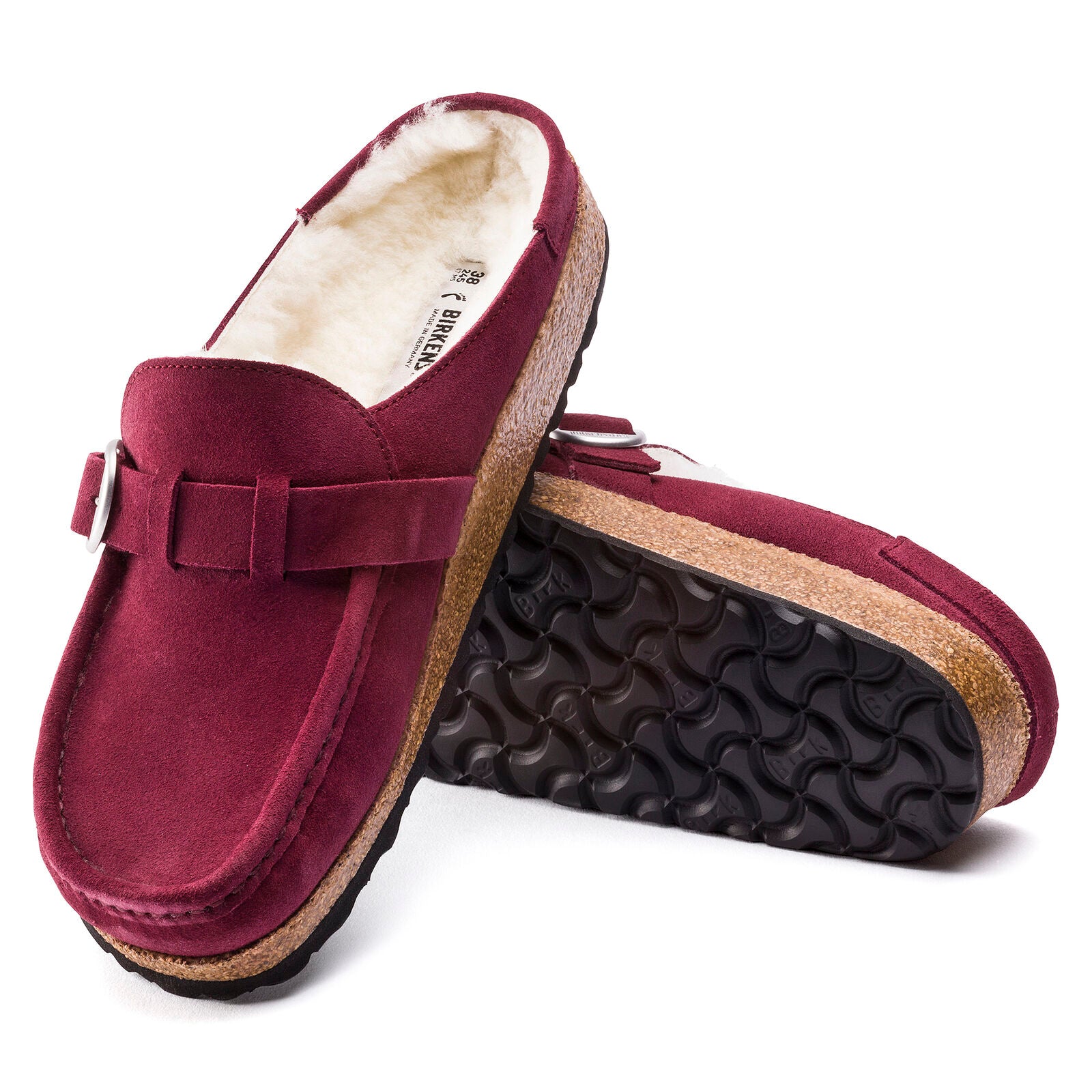 Buckley Shearling : Maroon