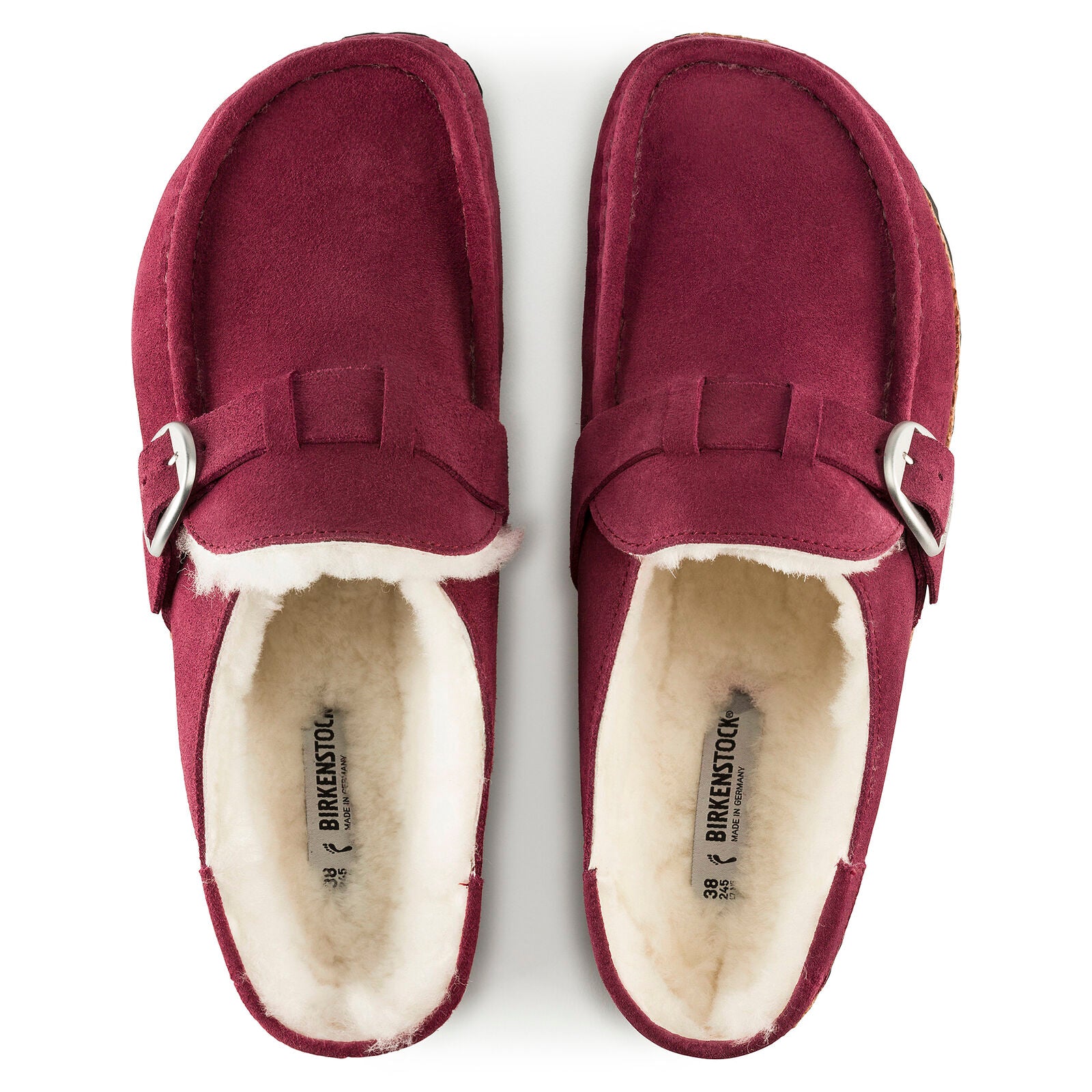 Buckley Shearling : Maroon