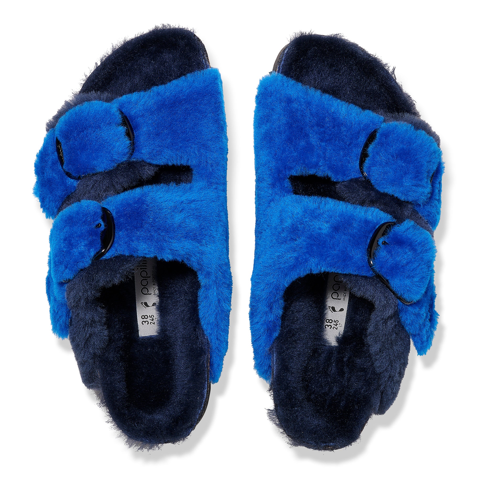 Arizona Shearling Platform : Ultra Blue