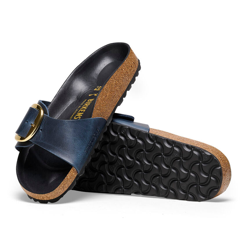 Madrid Big Buckle : Blue Oiled