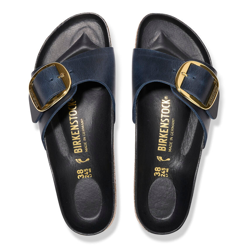 Madrid Big Buckle : Blue Oiled
