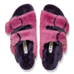 Arizona Shearling Platform : Berry