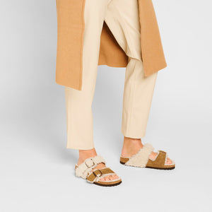 Arizona Teddy Shearling : Mink/Natural