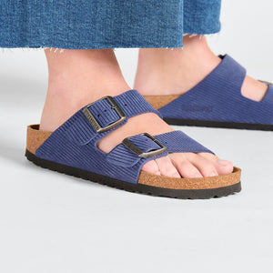 Arizona Classic Footbed : Indigo Corduroy