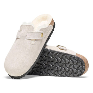 Boston Shearling : Antique White