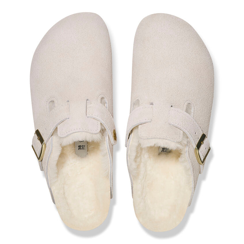 Boston Shearling : Antique White
