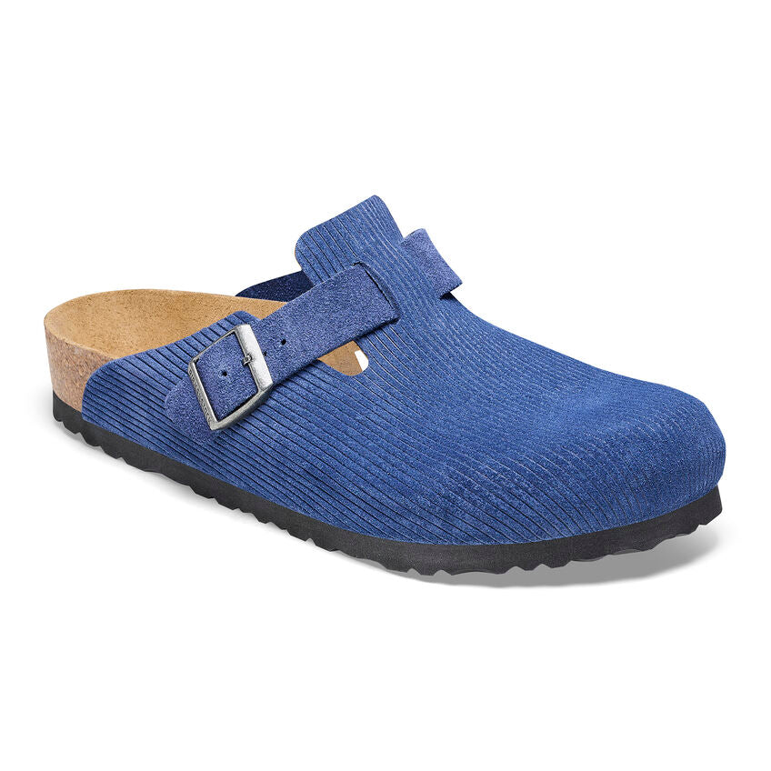 Boston Classic Footbed : Indigo Corduroy