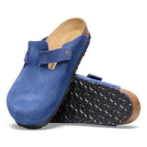 Boston Classic Footbed : Indigo Corduroy