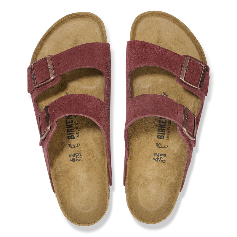 Arizona Classic Footbed : Zinfandel Suede