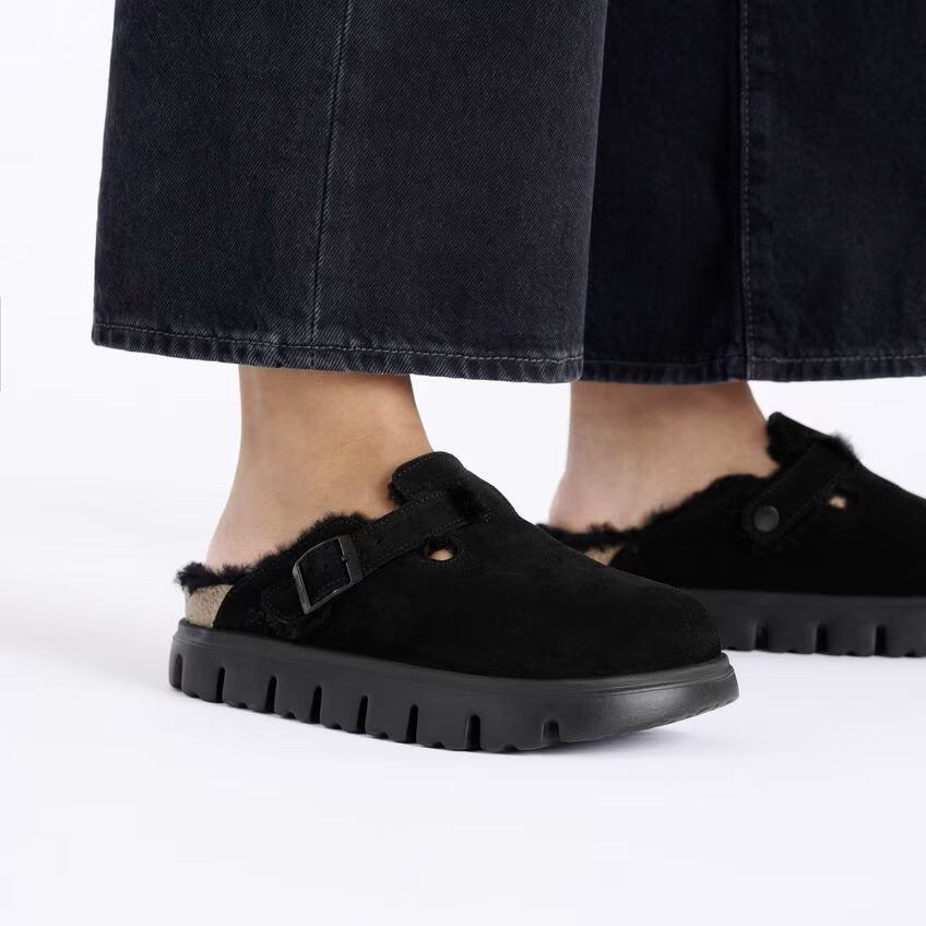 
                      
                        Boston Chunky Shearling : Black
                      
                    