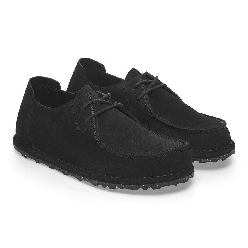 Utti Lace Up : Black Suede