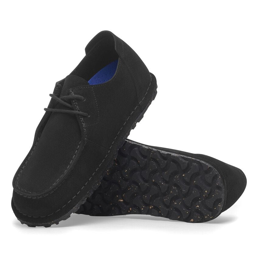 
                      
                        Utti Lace Up : Black Suede
                      
                    