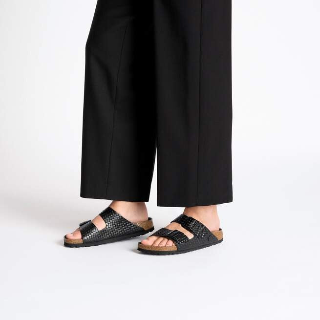 Arizona Classic Footbed : Woven Black