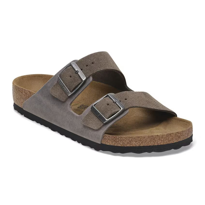 Arizona Classic Footbed : Concrete Suede/Oiled