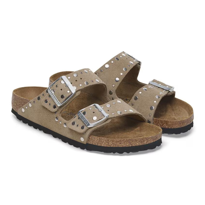 
                      
                        Arizona Classic Footbed : Taupe Rivets
                      
                    