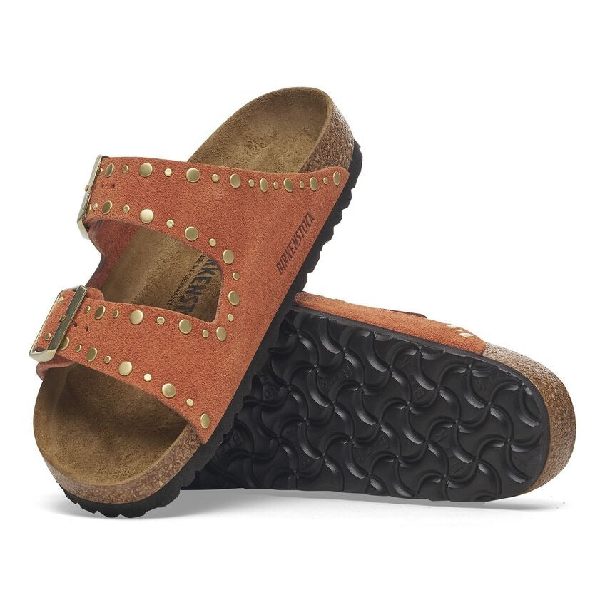 Arizona Classic Footbed : Dark Rust Rivets