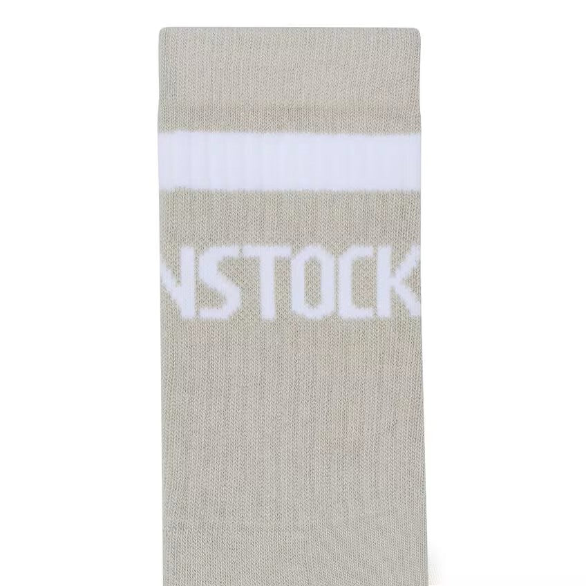 Crew Stripe Sock : Gray