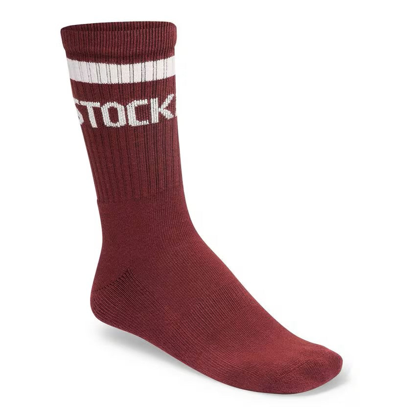 Crew Stripe Sock : Zinfandel