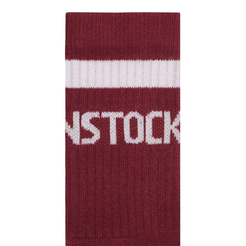 Crew Stripe Sock : Zinfandel