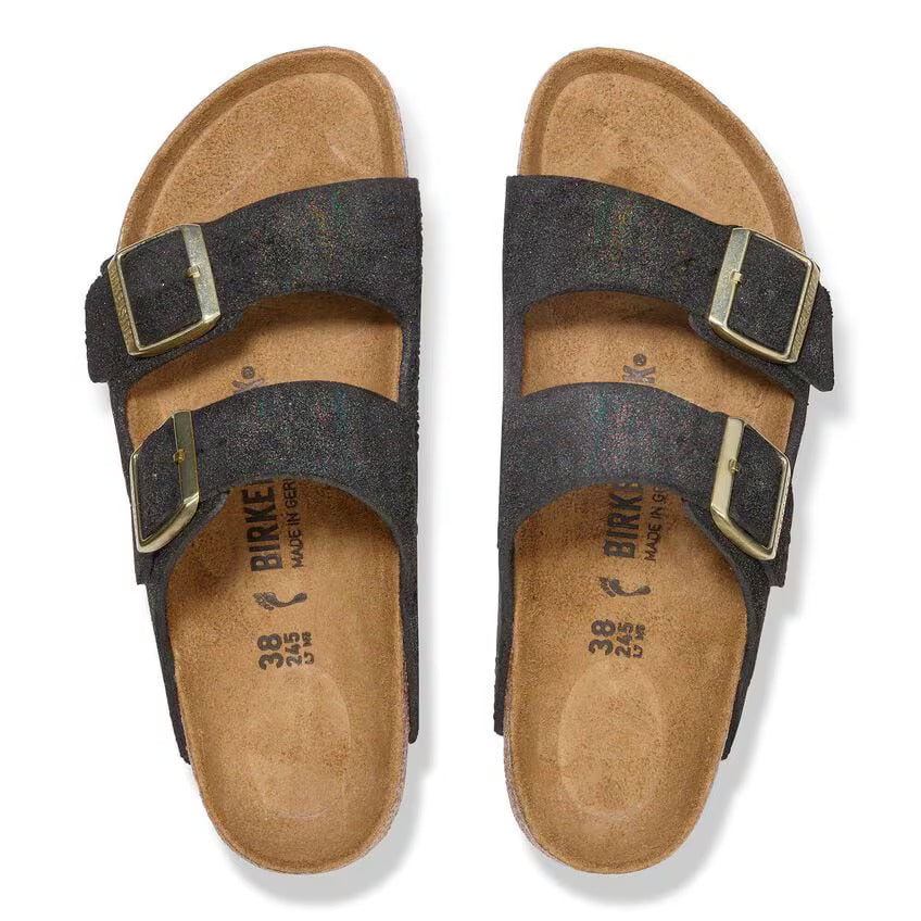 
                      
                        Arizona Classic Footbed : Shimmering Black
                      
                    