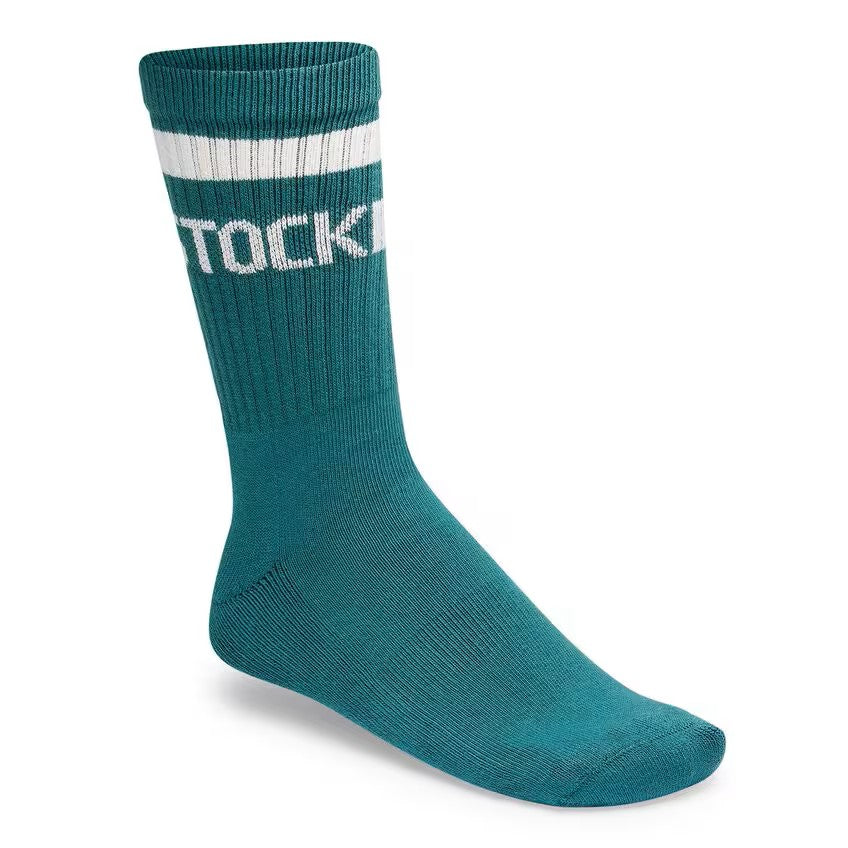 Crew Stripe Sock : Vintage Green
