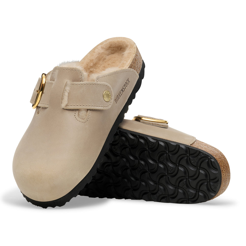 Boston Big Buckle : Shearling Tobacco