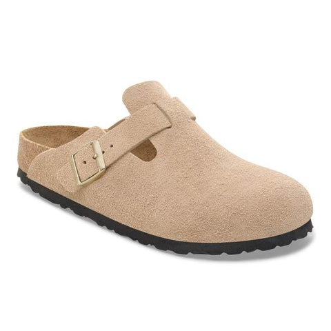 Boston Classic Footbed : Sandcastle Suede