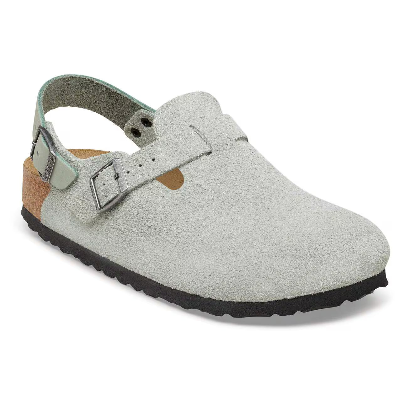 Tokio Classic Footbed : Pure Sage Suede
