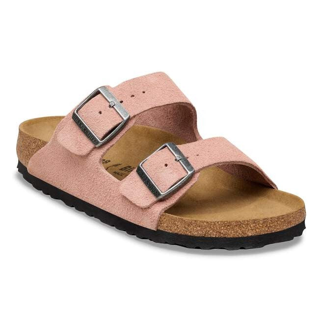 Arizona Classic Footbed : Pink Clay Suede