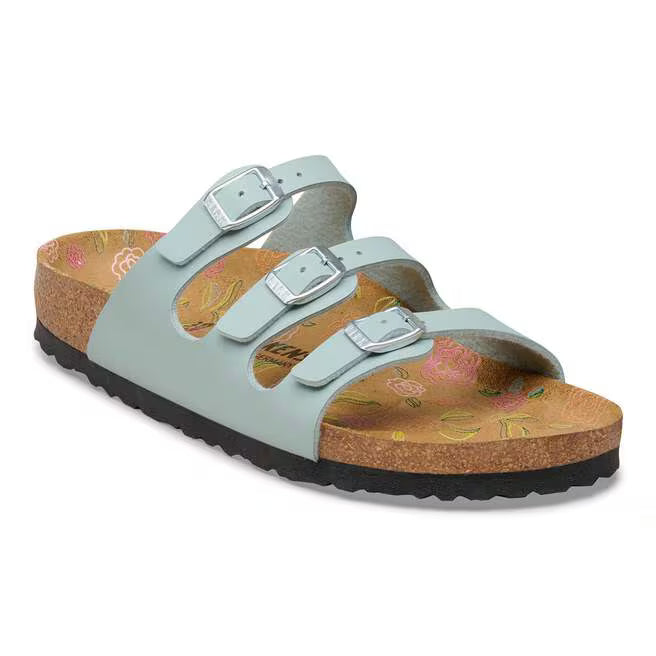 Florida Classic Footbed : Pure Sage Flowers