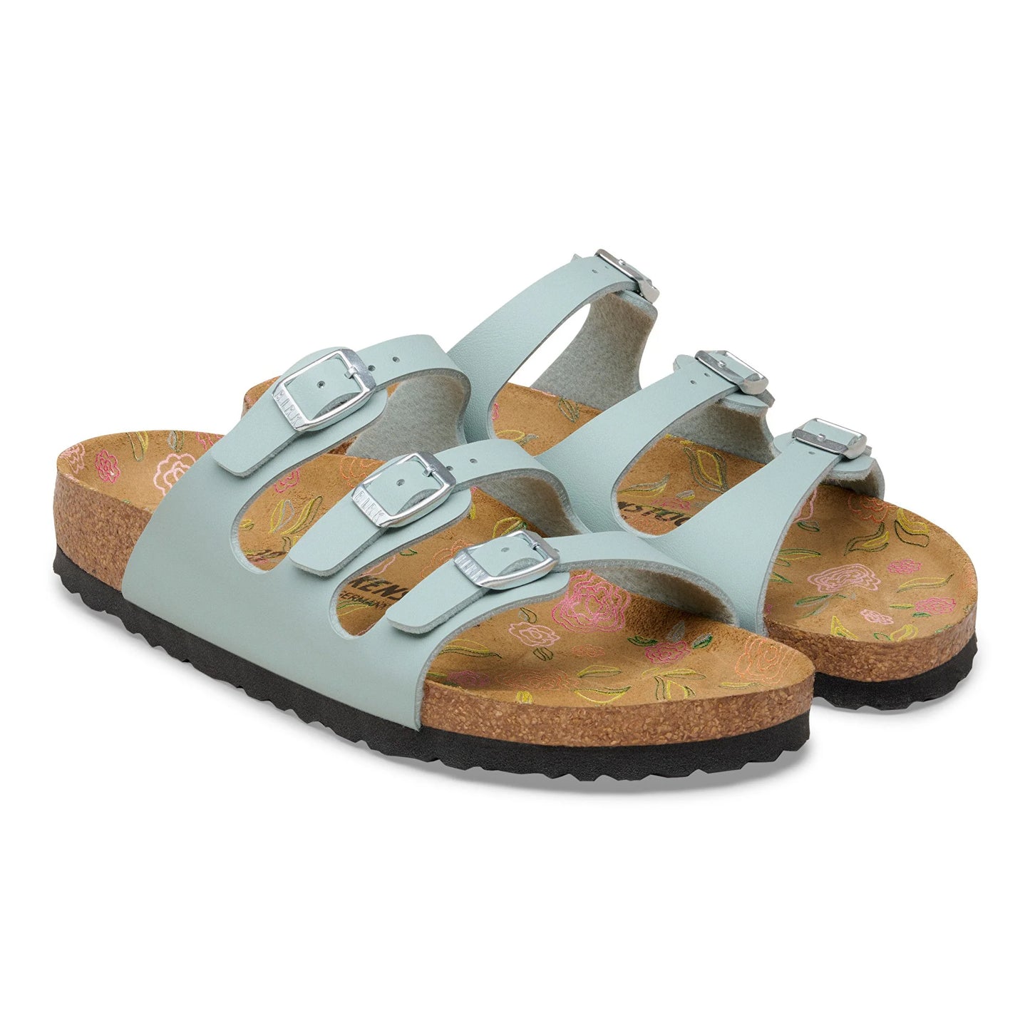 Florida Classic Footbed : Pure Sage Flowers