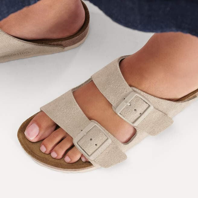 Arizona Classic Footbed : Oyster Suede