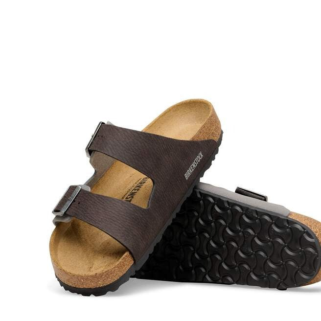 Arizona Classic Footbed : Black/Gray