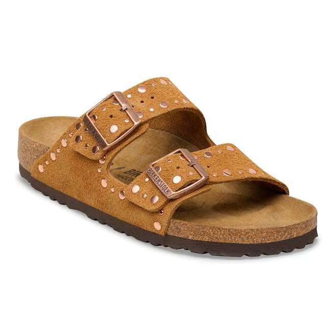 Arizona Classic Footbed : Mink Rivets