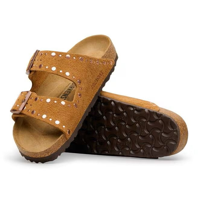 Arizona Classic Footbed : Mink Rivets