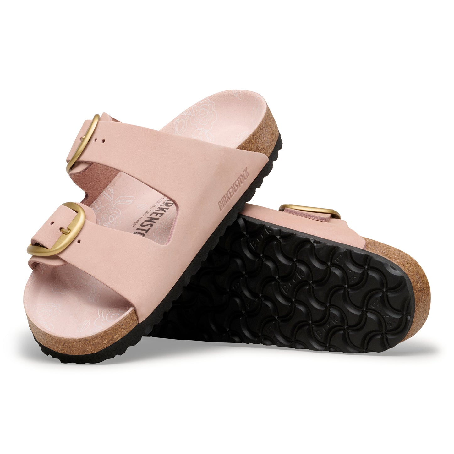 Arizona Big Buckle : Soft Pink Flowers