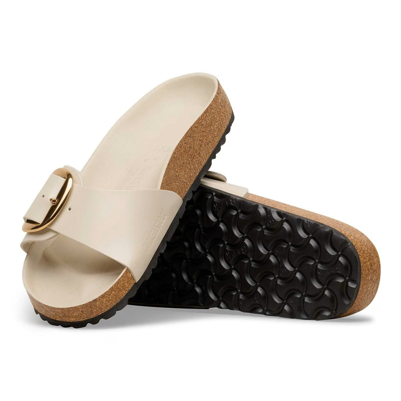Madrid Big Buckle : High Shine Oyster