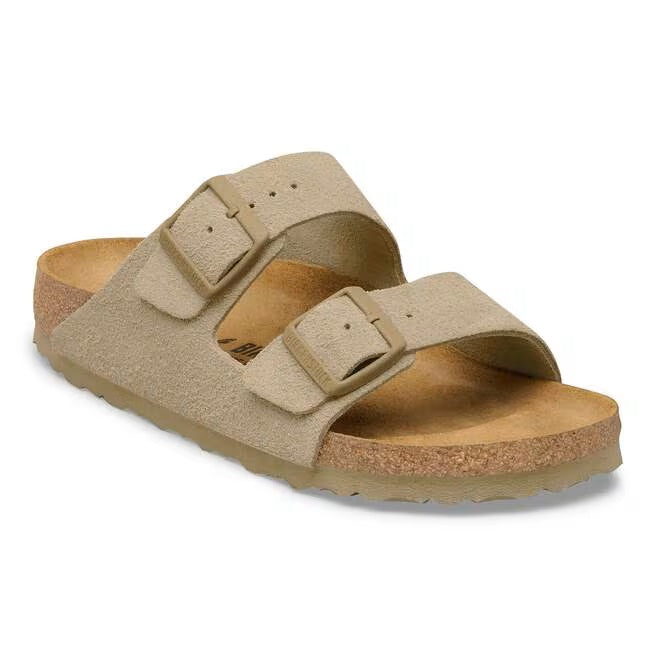Arizona Classic Footbed : Faded Khaki Suede