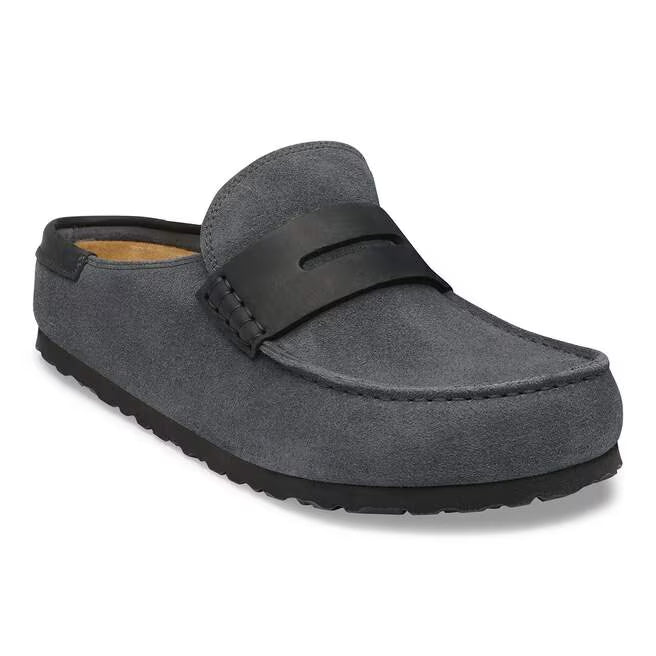 Naples Wrapped : Charcoal Suede/Oiled