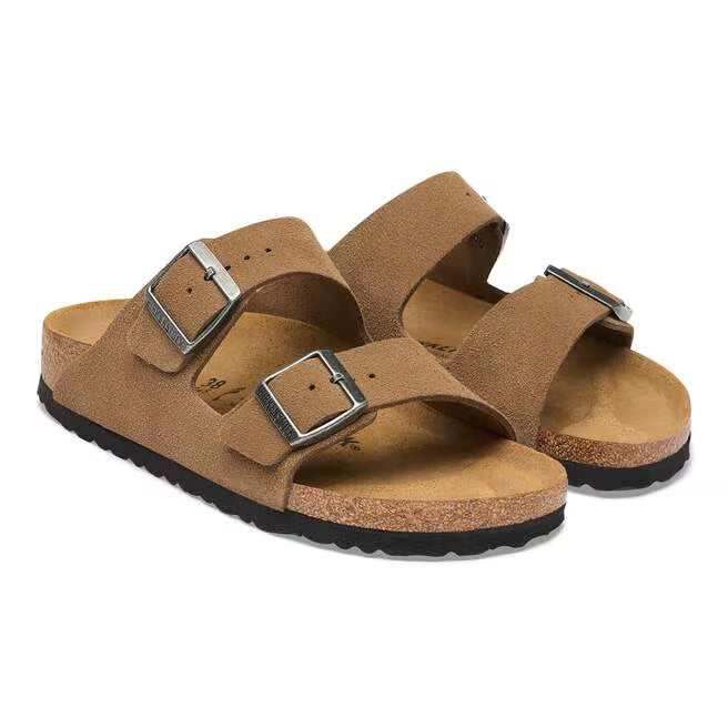 Arizona Classic Footbed : Dark Tea Suede