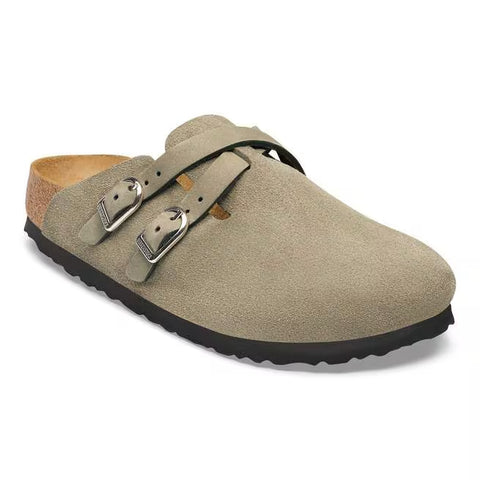 Blair : Taupe Suede