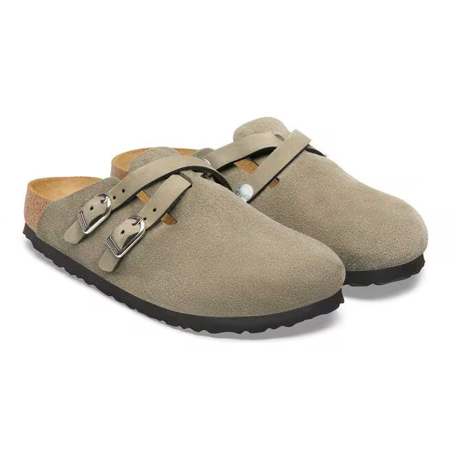 Blair : Taupe Suede