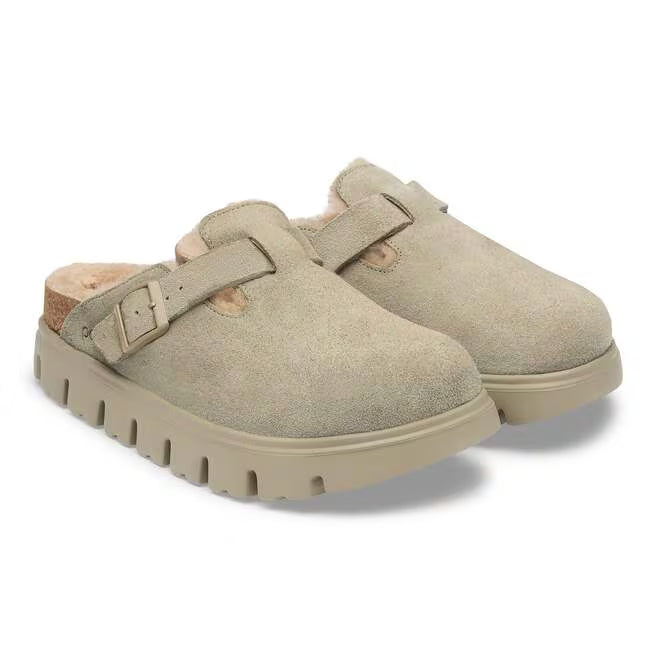 Boston Chunky Shearling : Taupe