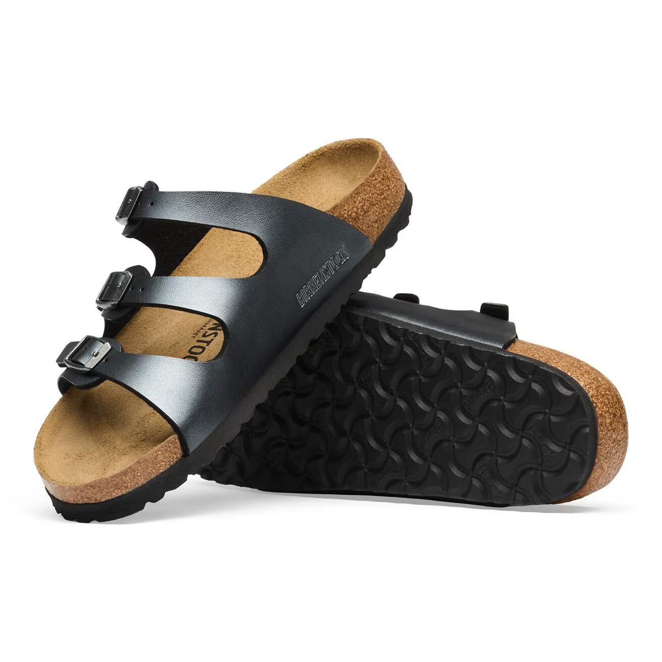 Florida Classic Footbed : Metallic Black