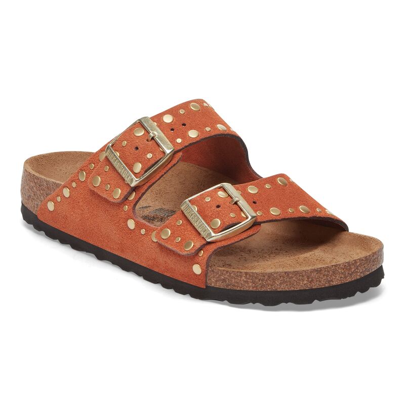 Arizona Classic Footbed : Dark Rust Rivets