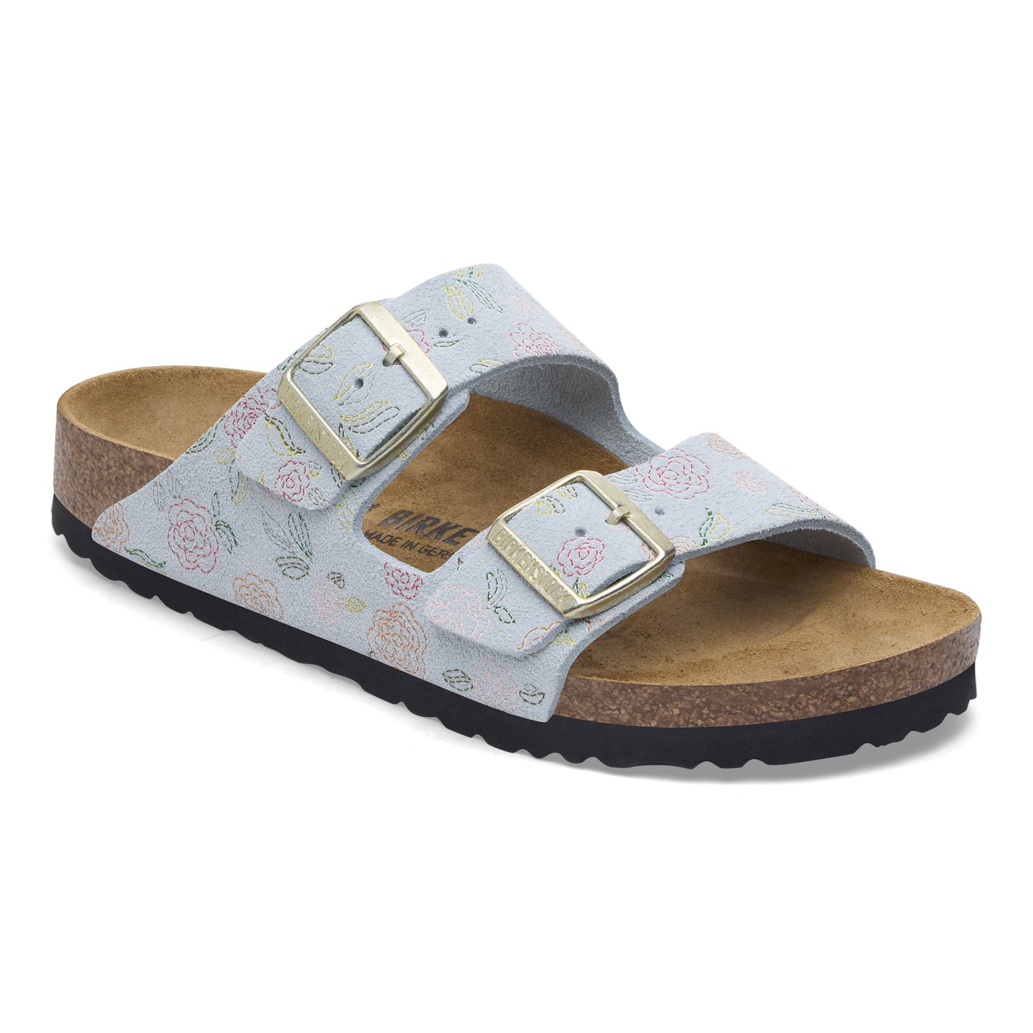 Arizona Classic Footbed : Baby Blue Flowers
